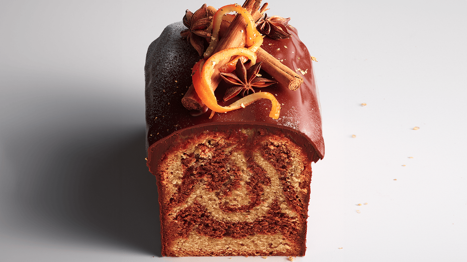Christmas spice marble cake by Angelo Musa