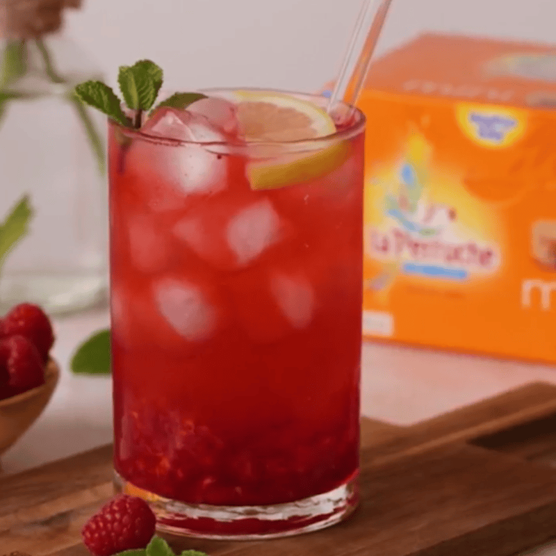 Mocktail framboise