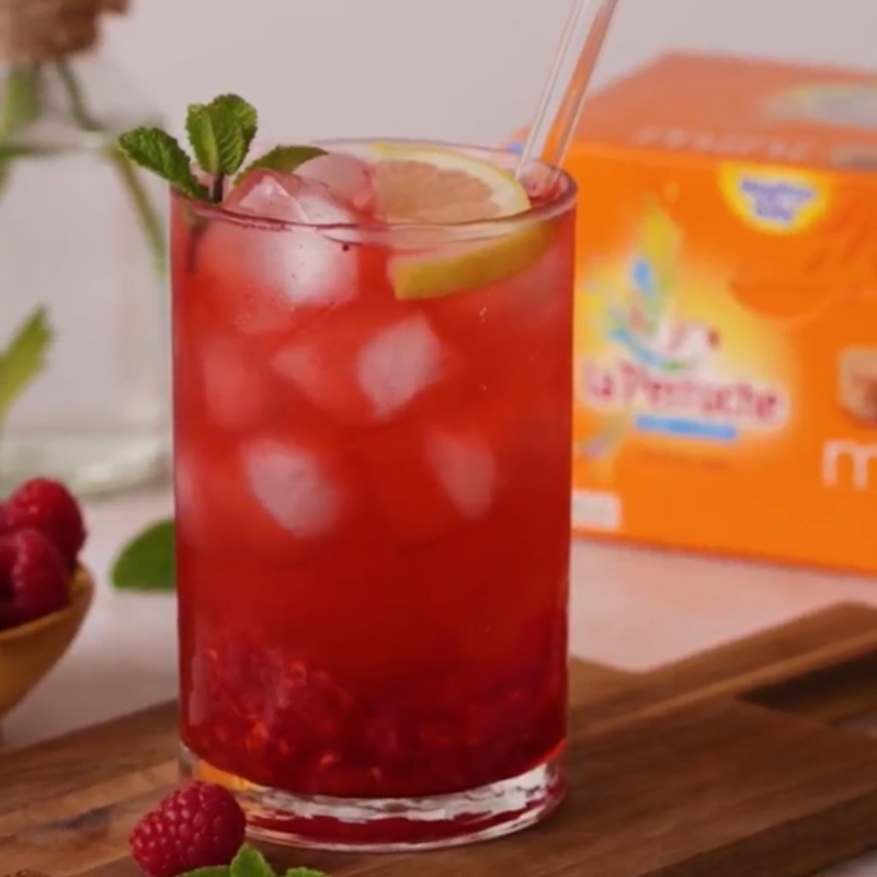 Raspberry mocktail 