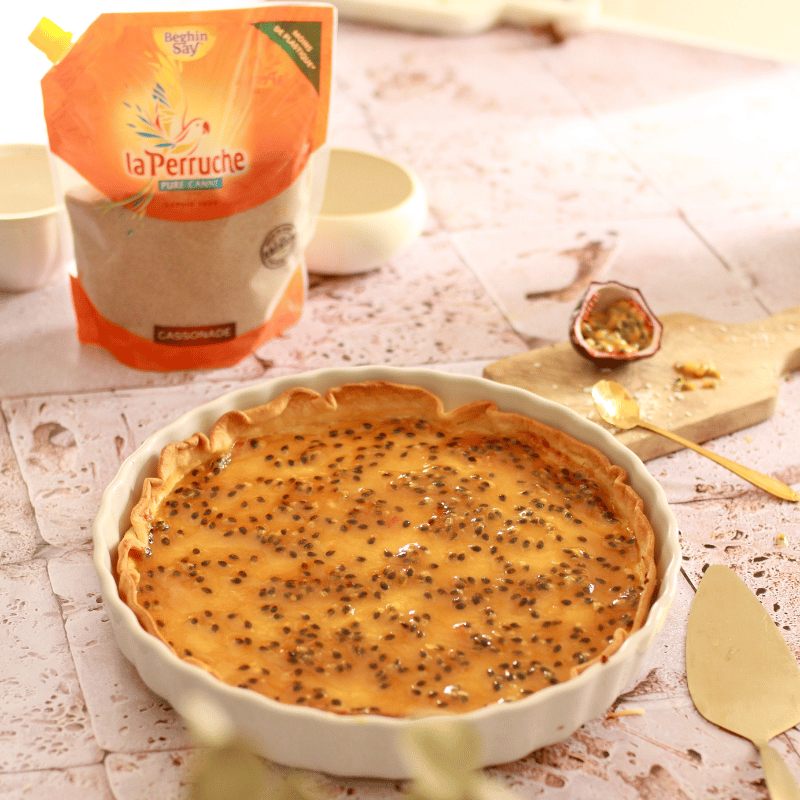 Tarte fruit de la passion