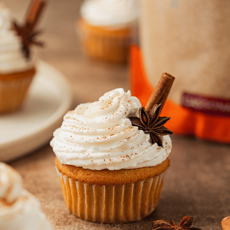 Chai cupcakes