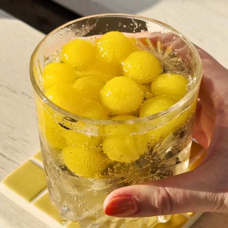 Mocktail mangue et fruit de la passion