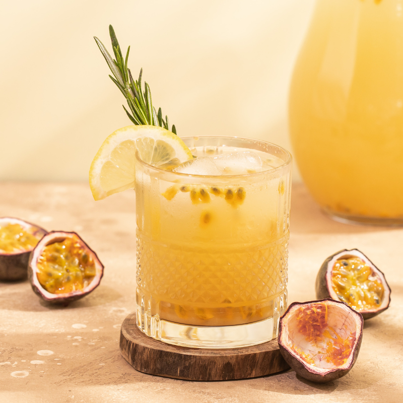 Cocktail rhum passion