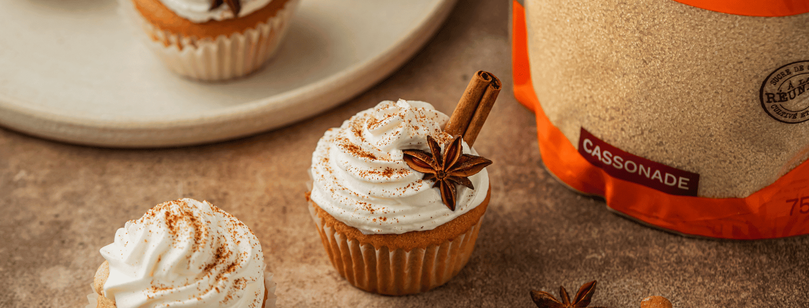 Chai cupcakes - La Perruche