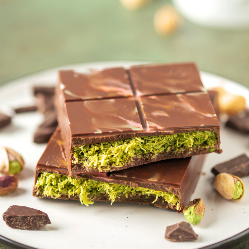 Tablette de chocolat Dubaï