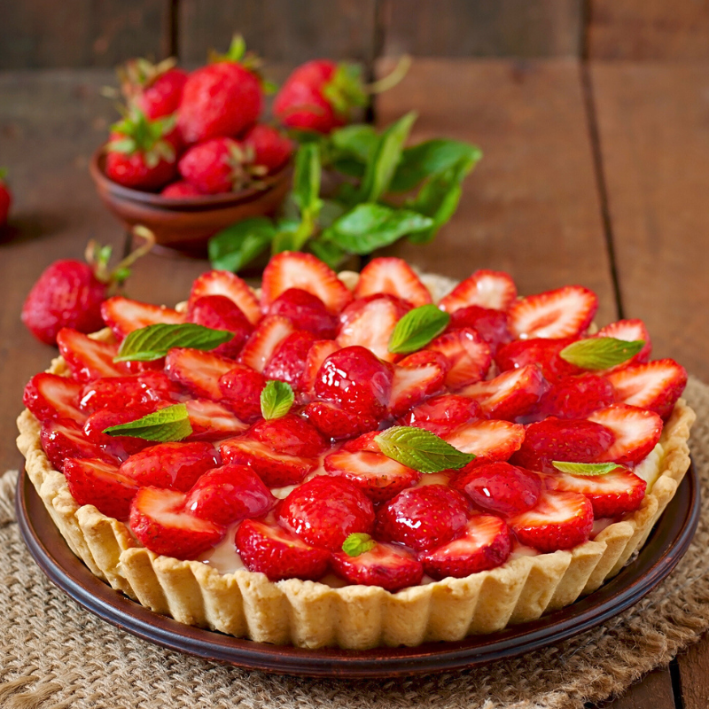 Tarte aux fraises