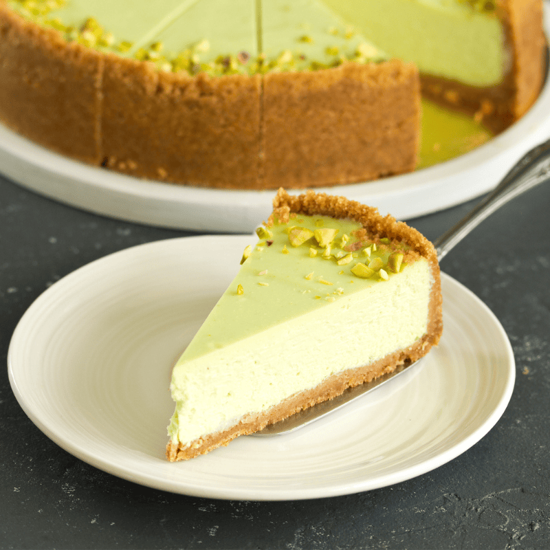 Flan pistache