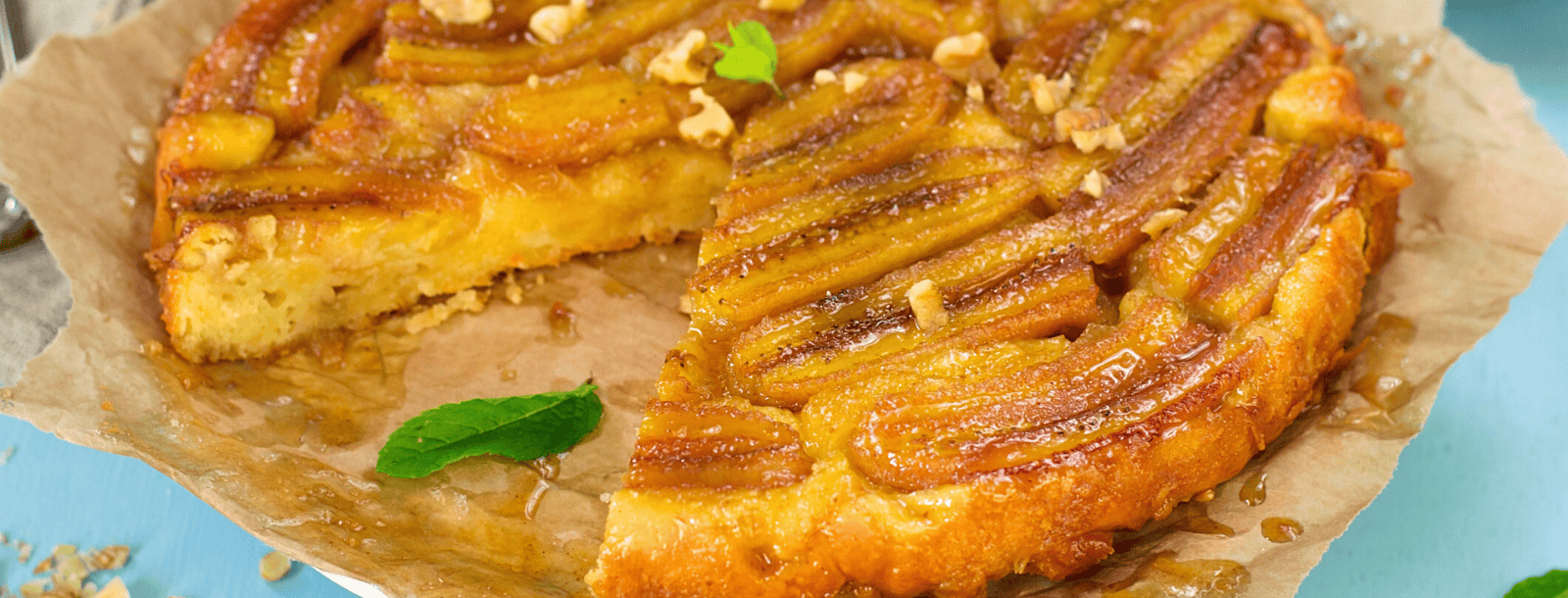 Recette de tarte tatin aux bananes - La Perruche