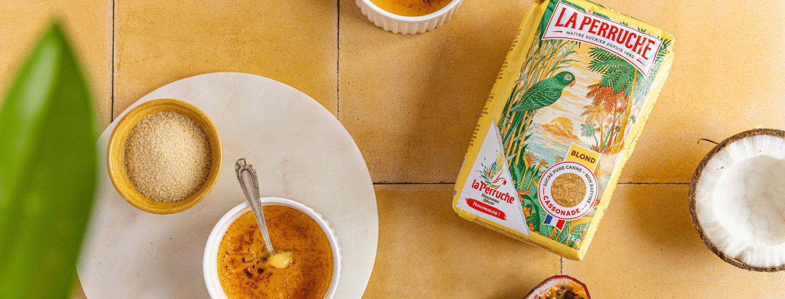 RECETTE CREME BRULEE COCO LA PERRUCHE
