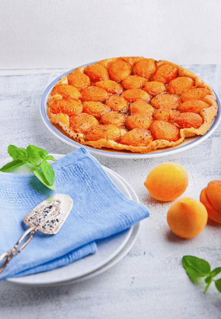 Recette gâteau renversé aux abricots - La Perruche