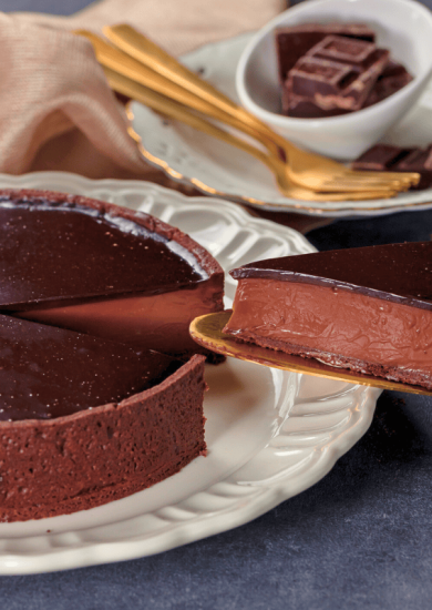 Flan au chocolat