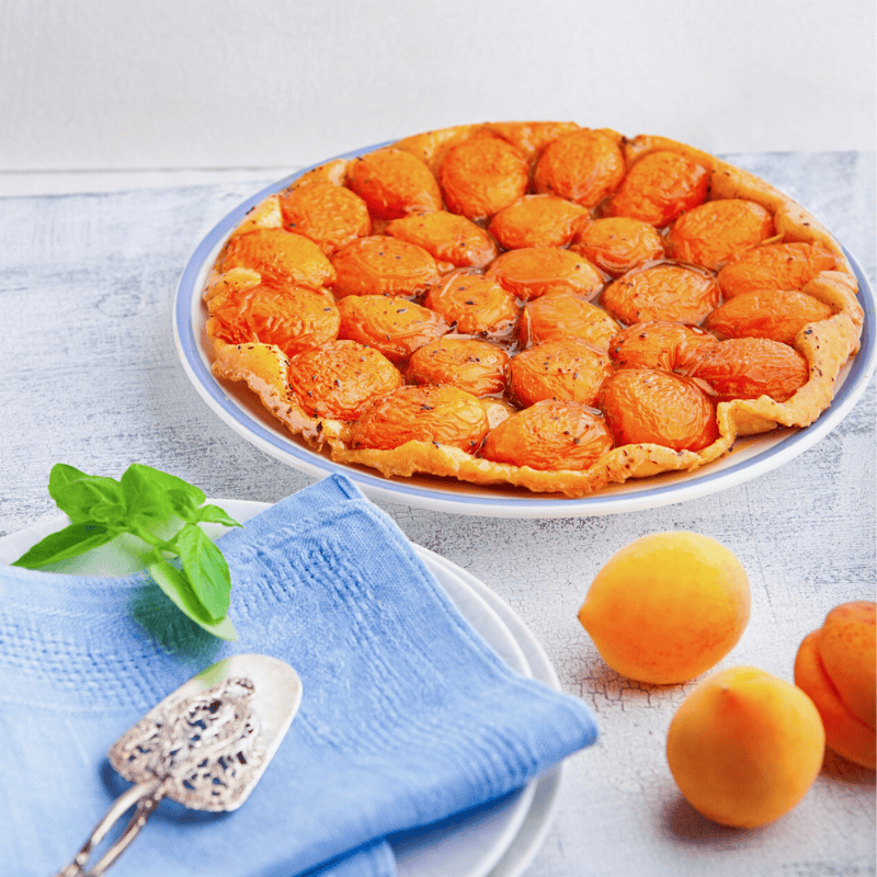 Gâteau renversé aux abricots