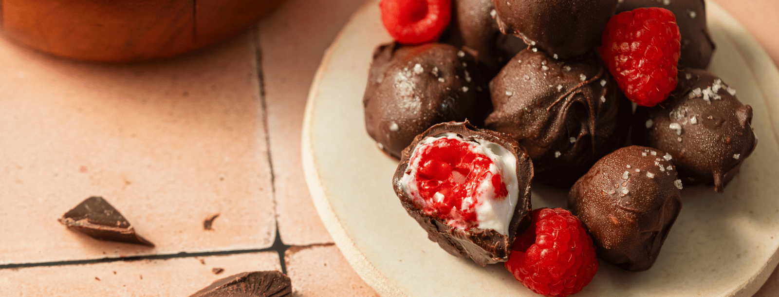 Franui framboise, yaourt et chocolat - La Perruche