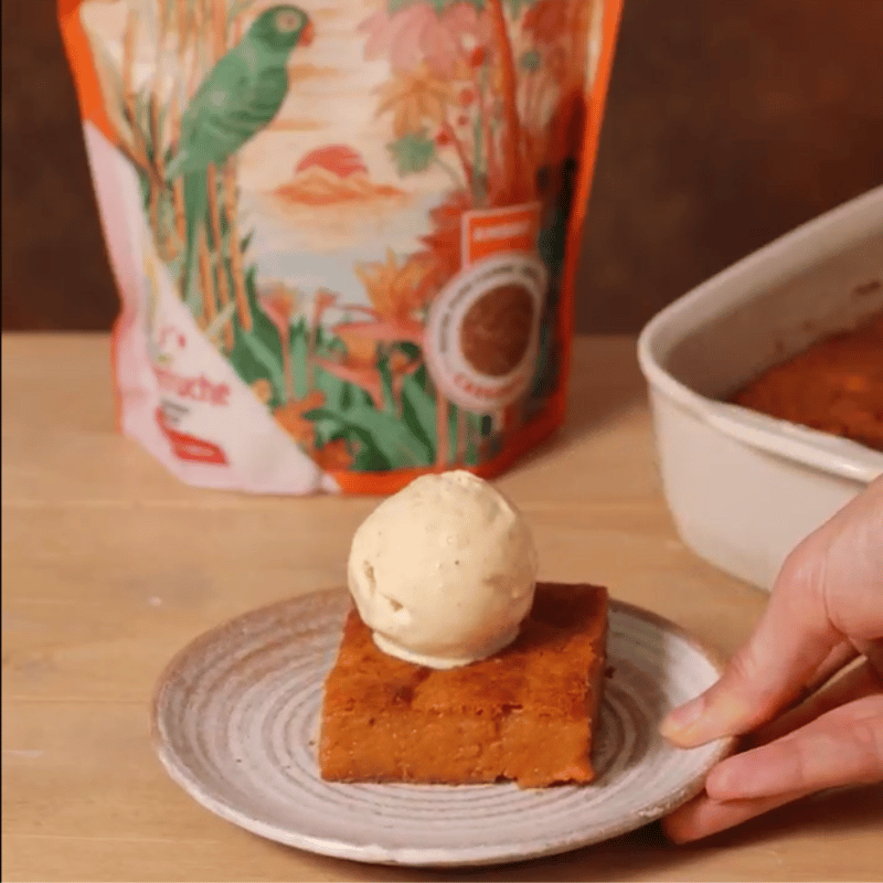 RECETTE GATEAU PATATE DOUCE - LA PERRUCHE
