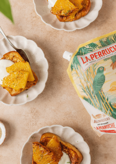 Pain perdu brioche