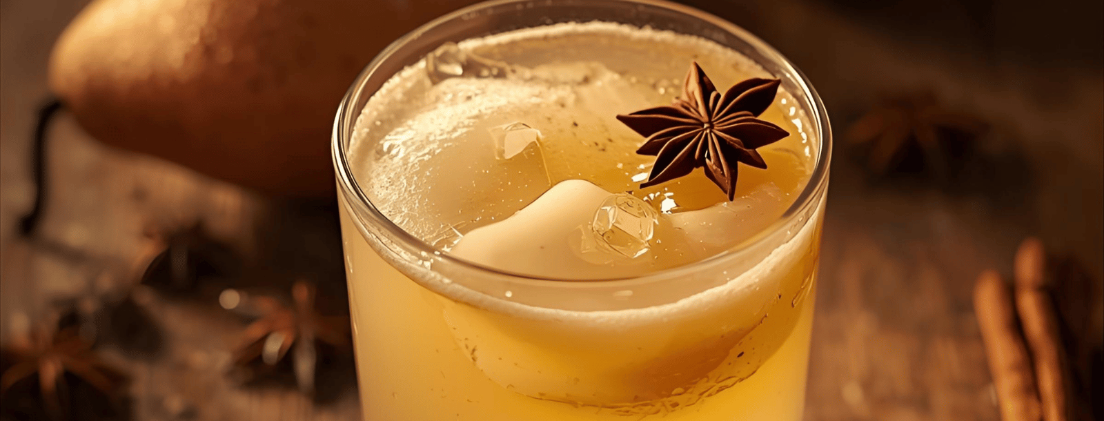 MOCKTAIL POIRE ET CANNELLE - LA PERRUCHE