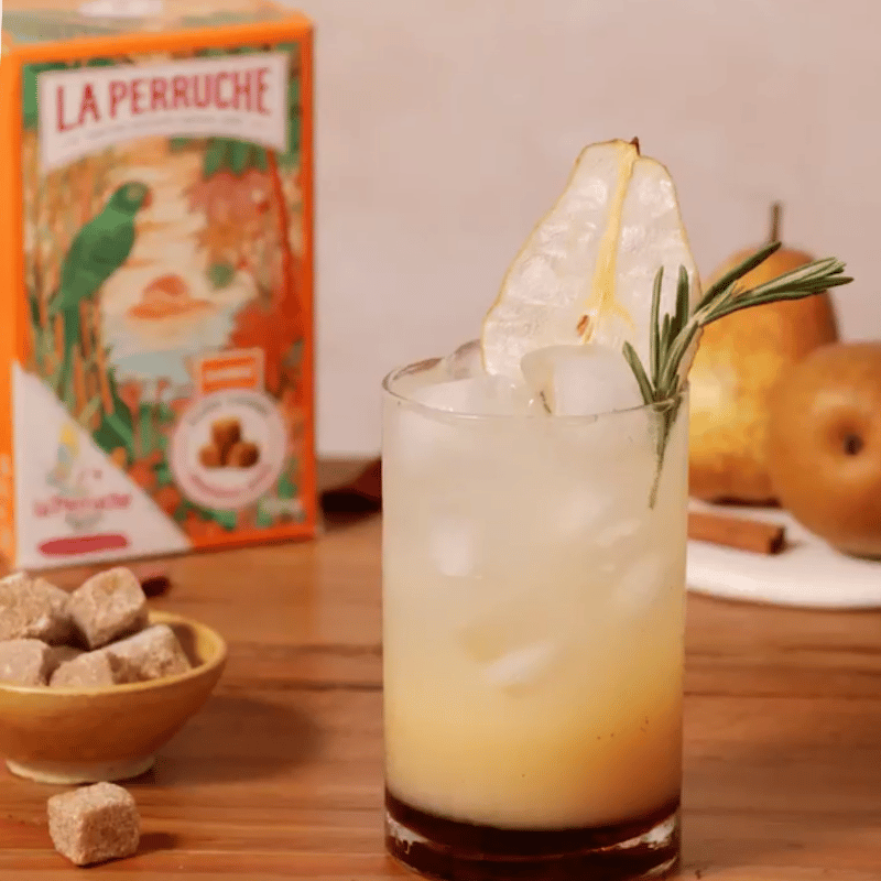 MOCKTAIL POIRE CANNELLE - LA PERRUCHE