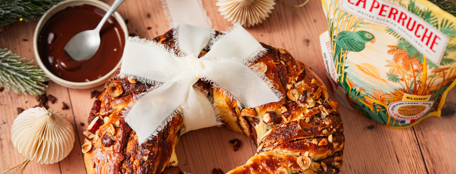 BRIOCHE DE NOEL - LA PERRUCHE