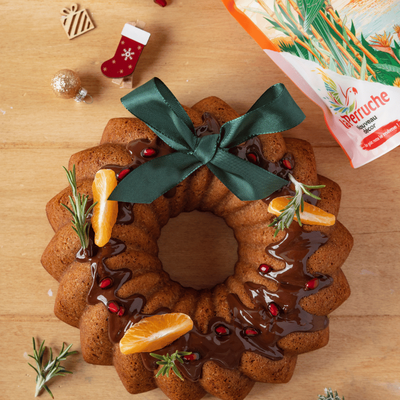 COURONNE DE NOEL - LA PERRUCHE