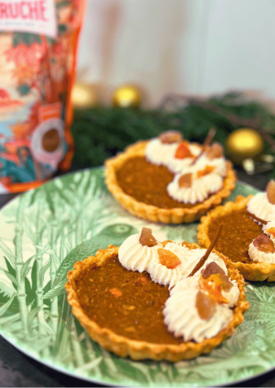 Tarte marrons et clémentines