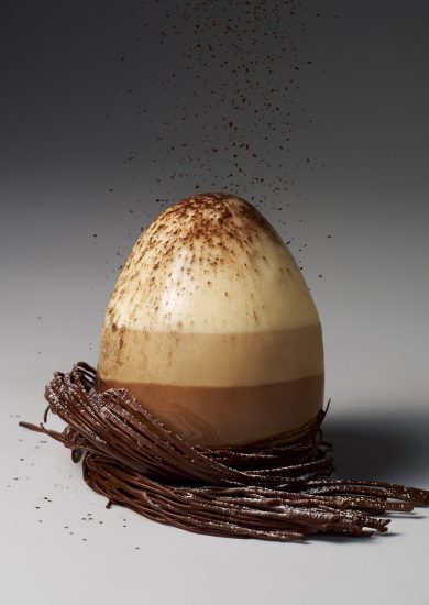 Petits œufs aux trois chocolats